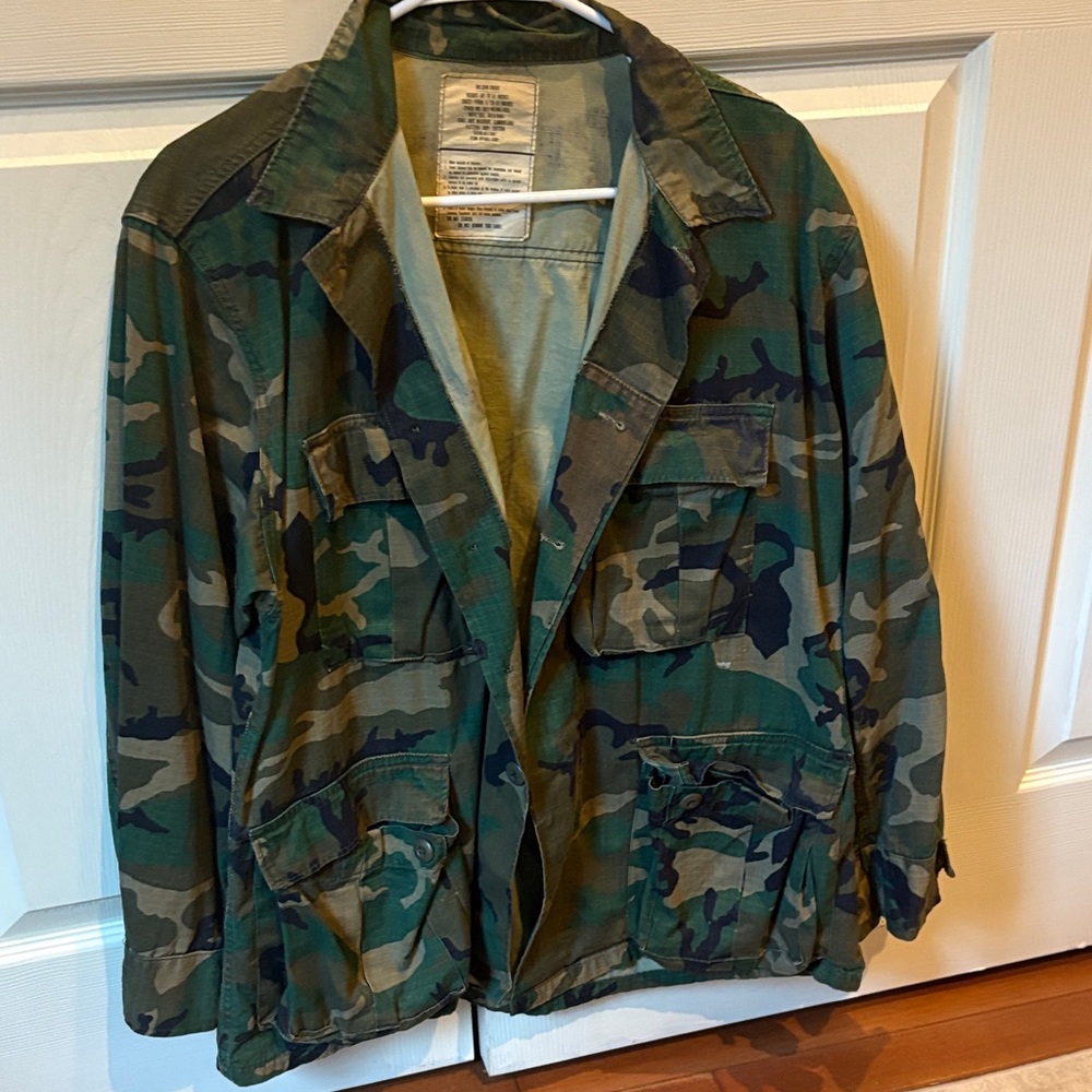 Camouflage Military Jacket
